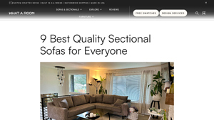 WhataRoom - Best Deep & Mid-Century Modern Sectionals