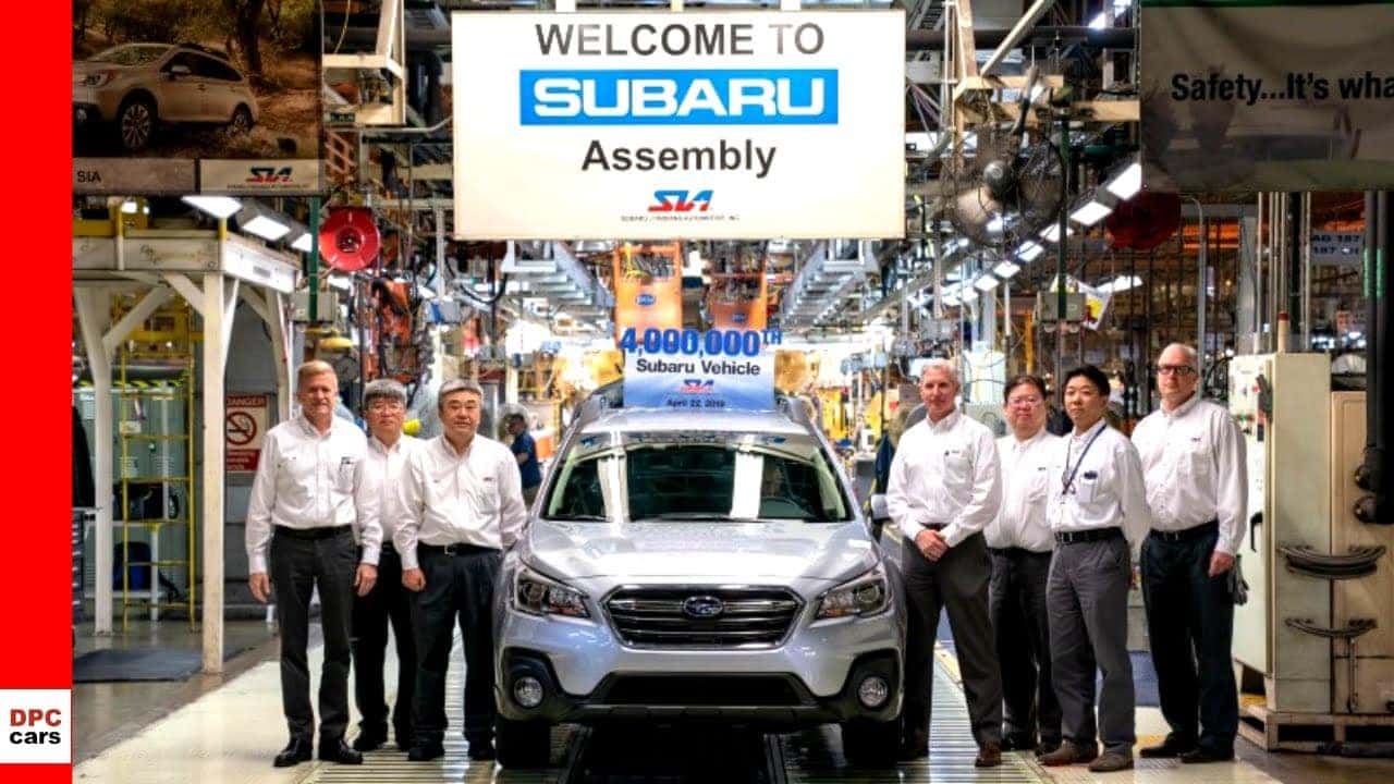 A stock image illustrating who manufactures the subaru concepts