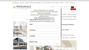 Wholesale Interiors - Wholesale Furniture Supplier