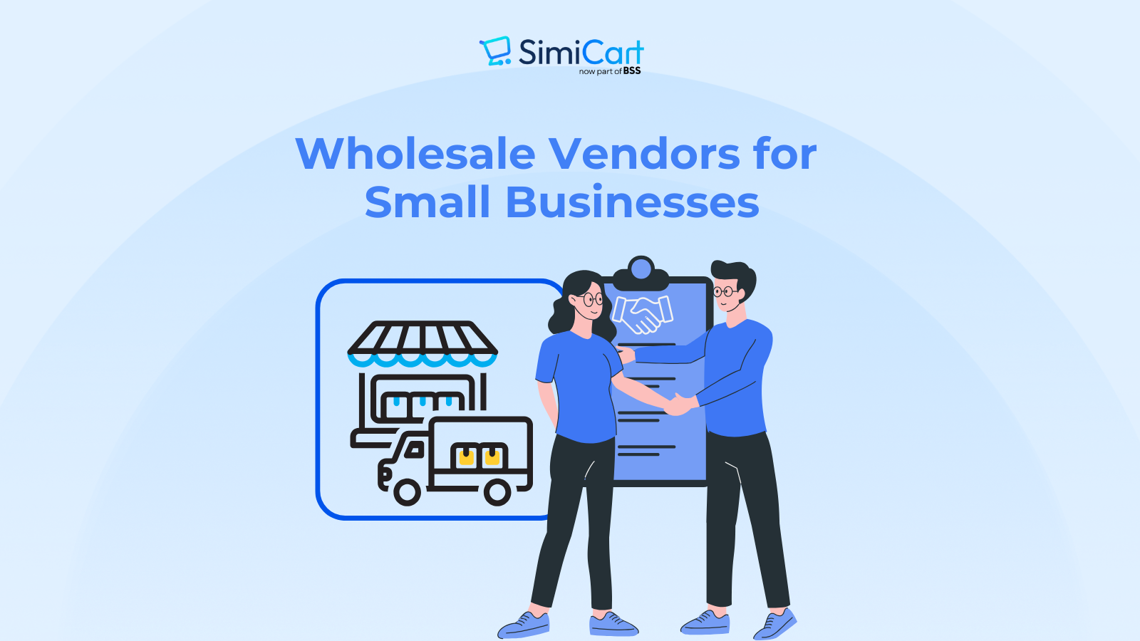 A stock image illustrating wholesale vendors for small business concepts