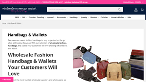 Wholesale Accessory Market - Fashionable Handbags & Wallets