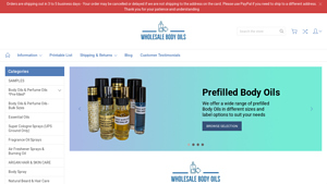 Wholesale Body Oils - Premium Body Oils
