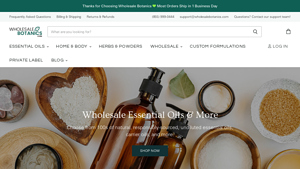 Wholesale Botanics - Essential Oils Collection
