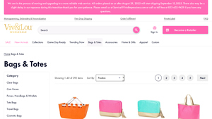 Wholesale Boutique - Market Totes & Cosmetic Bags