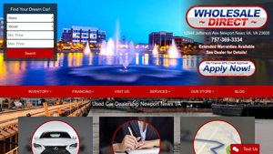 Wholesale Direct - Quality Pre-Owned Vehicles