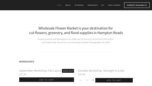 Wholesale Flower Market - Cut Flowers & Workshops