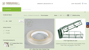 Wholesale Flowers - Floral Supplies