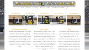 Wholesale International - Forklift Equipment
