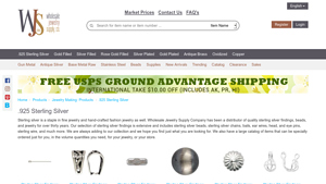 Wholesale Jewelry Supply - Sterling Silver Findings
