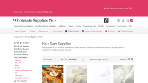 Wholesale Supplies Plus - Custom Hair Care Solutions