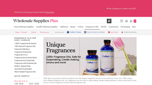 Wholesale Supplies Plus - Fragrance Oils for Candles & Soap