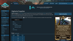 Vigilante Supplies - Resource Enhancement