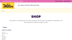 Wilton - Baking Tools & Accessories