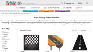 Windy City Novelties - LED Checkered Flag