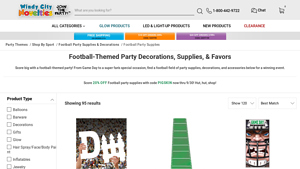 Windy City Novelties - Football Party Supplies