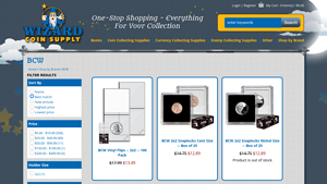 Wizard Coin Supply - Coin Collecting Supplies