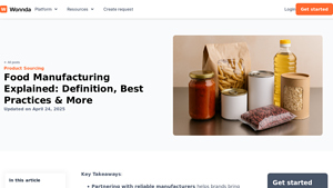 Wonnda - Food Manufacturing Solutions