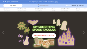 Woodpeckers Crafts - Wood Cutouts & Dowels