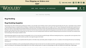 Woolery - Rug Hooking Supplies