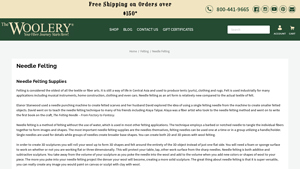 Woolery - Needle Felting Supplies