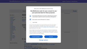 WordReference - Thesaurus and Synonyms