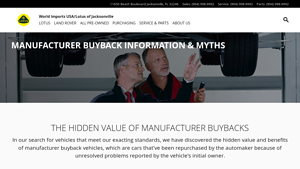World Imports - Buyback Vehicles