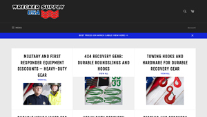 Wrecker Supply USA - Heavy Duty Recovery Straps