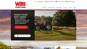 WRI Tractors - Fendt, Massey Ferguson, Takeuchi Equipment