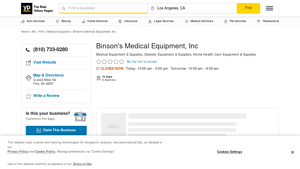 Binson's Medical Equipment - Medical Supplies & Equipment