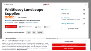 Yelp - Railroad Equipment & Landscaping Supplies