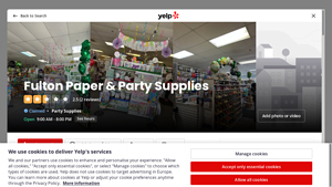 Fulton Paper & Party Supplies - Party Supplies