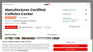 Manufacturer Certified Collision Center - Auto Body Restoration