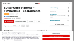 Sutter Care at Home - Timberlake