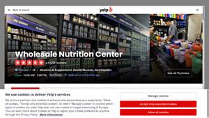 Wholesale Nutrition Center - Vitamins and Supplements