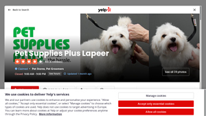 Yelp - Pet Grooming Services