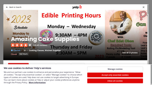 Yelp - Cooking Classes & Kitchen Supplies