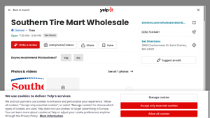 Yelp - Tires Reviews