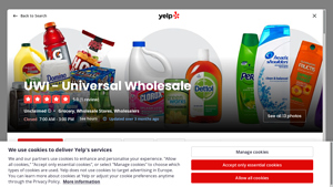 UWI - Grocery and Wholesale Store