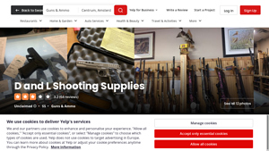 D and L Shooting Supplies - Guns and Ammunition