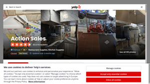 Action Sales - Restaurant Equipment & Supplies