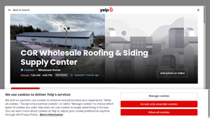 CGR Wholesale - Roofing & Siding Supply