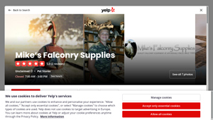 Mike's Falconry - Falconry Services