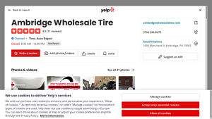 Ambridge Wholesale Tire - Tire Retailer