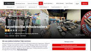 Yelp - Wholesale & Retail Stores