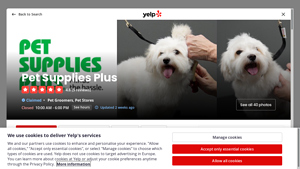 Yelp - Pet Grooming and Supplies