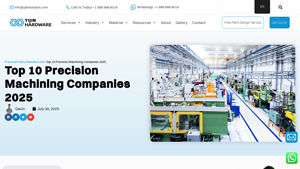 Yijin Hardware - Precision Machining Solutions