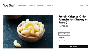 YouBars - Custom Protein Crisps
