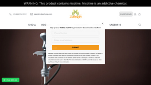 Zahrah Tobacco - Hookah Products