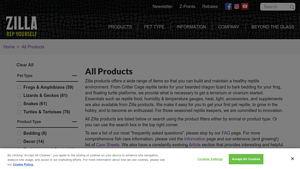 Zilla - Reptile Supplies & Accessories