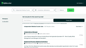 ZipRecruiter - California Independent Medical Courier Jobs